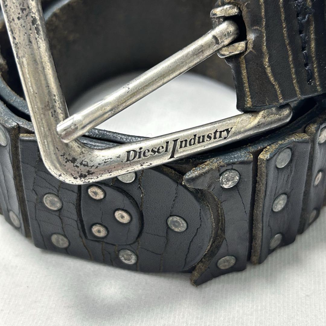 小物 DIESEL - design studs belt
