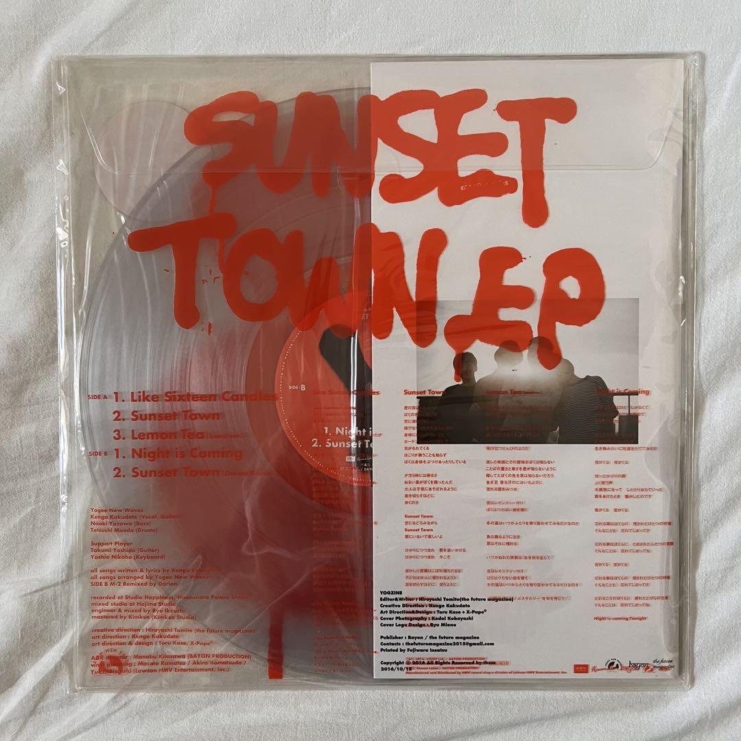 yogee new waves SUNSET TOWN EP 新品レコード