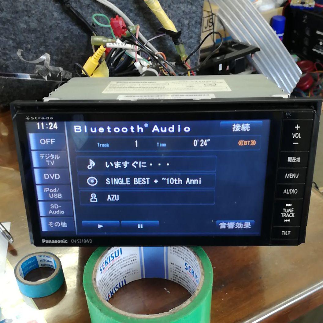 スバル純正 SDナビ Panasonic ストラーダ CN-S310WDFA DVD