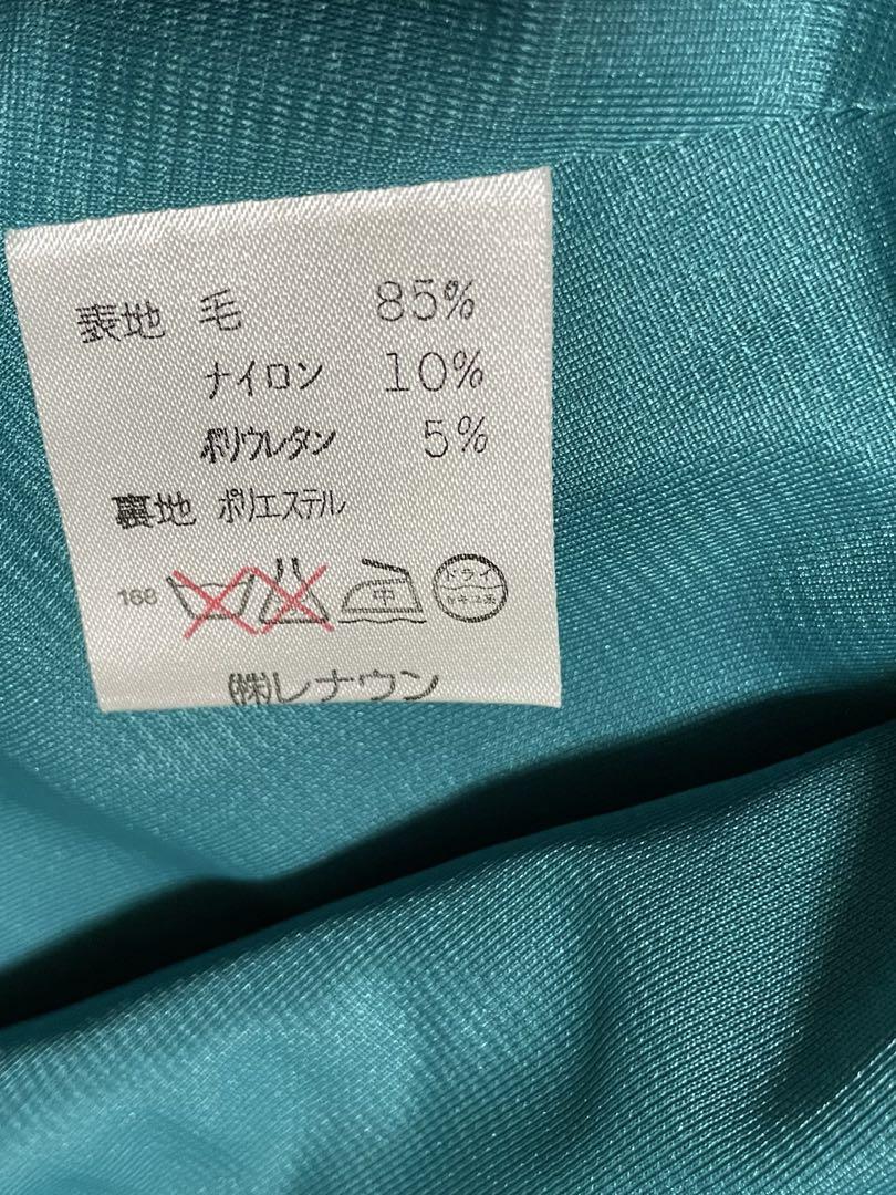 トクコプルミエヴォルショート丈ストール付きノーカラージャケット