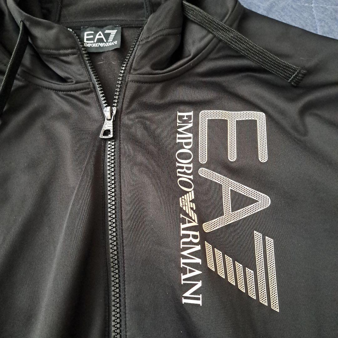 EA7 EMPORIO ARMANI ブラックセットアップ上下セット