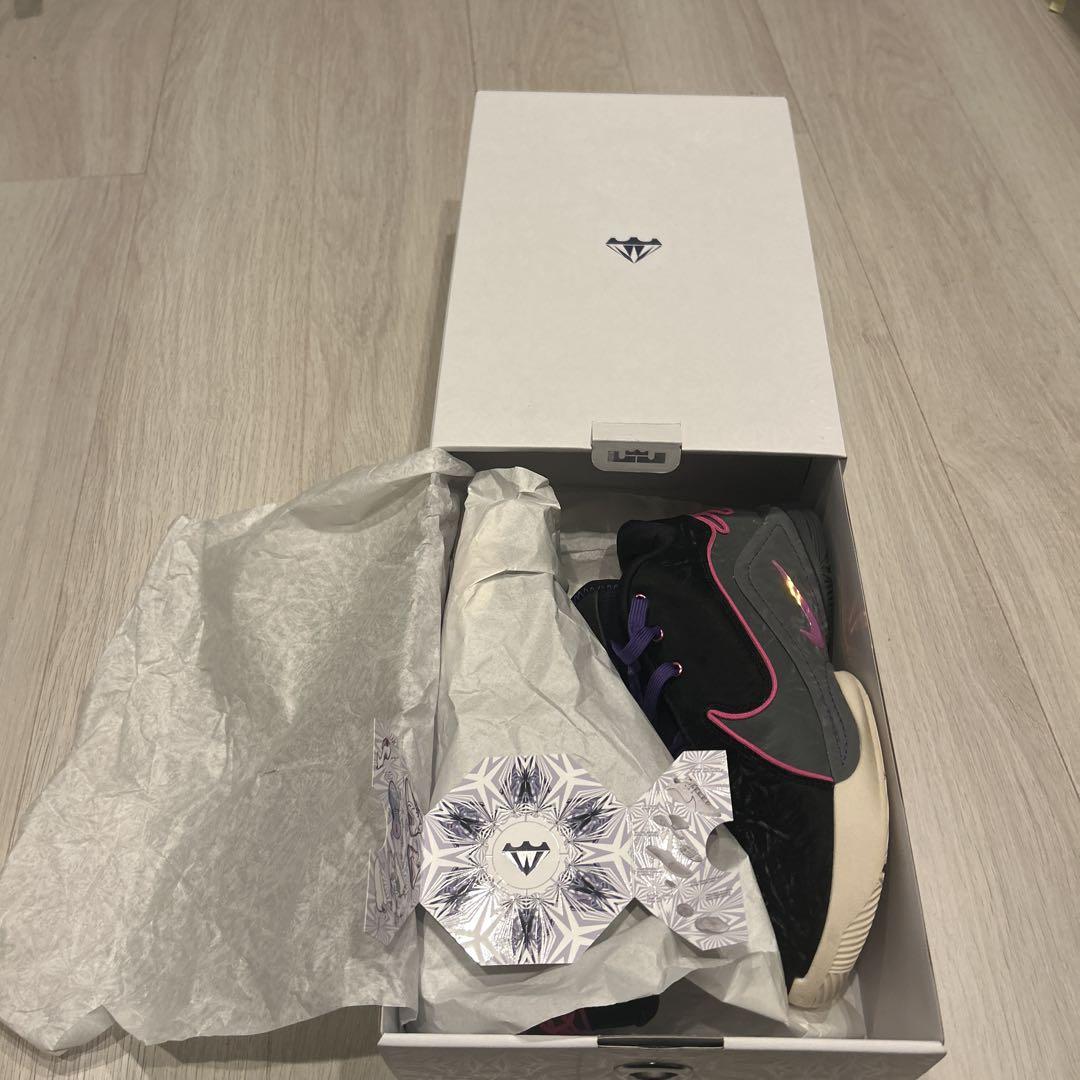 Nike LeBron 22バスケットボールシューズ ブラック/パープル