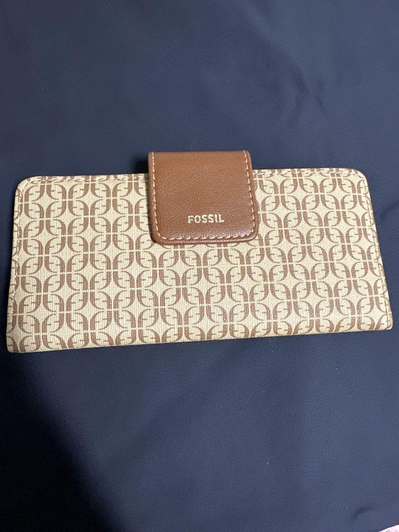 Fossil カードケース レディース マディソン プリント クラッチ