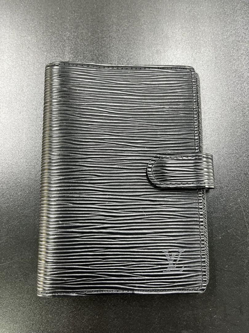 ルイヴィトン　黒　美品　LV エピ　アジェンダPM システム手帳