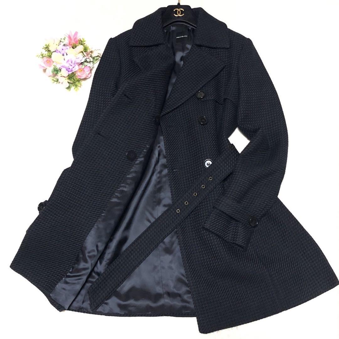 ★ のこのこ様　マックスマーラ　コート　千鳥❤︎編み込み❤︎エンボス　L XL