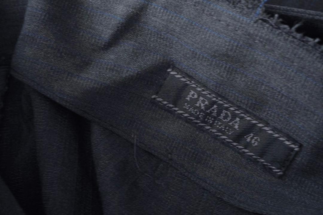 【PRADA】チェック ベルト付きパンツ☆SALE中 チェック パンツ PRADA(プラダ) メンズ - 海外通販のBUYMA