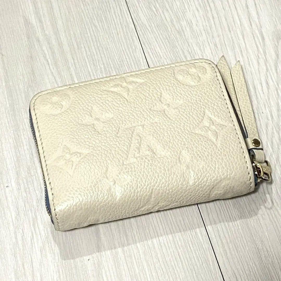 LOUIS VUITTON ジッピーコインパース モノグラム ブルージーン