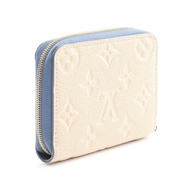 LOUIS VUITTON ジッピーコインパース モノグラム ブルージーン