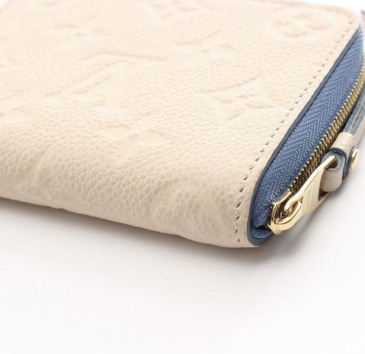 LOUIS VUITTON ジッピーコインパース モノグラム ブルージーン