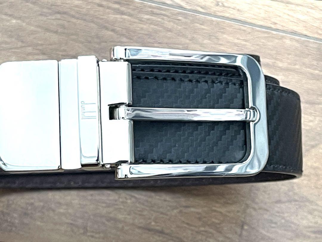 dunhill ダンヒル メンズ ベルト シルバー