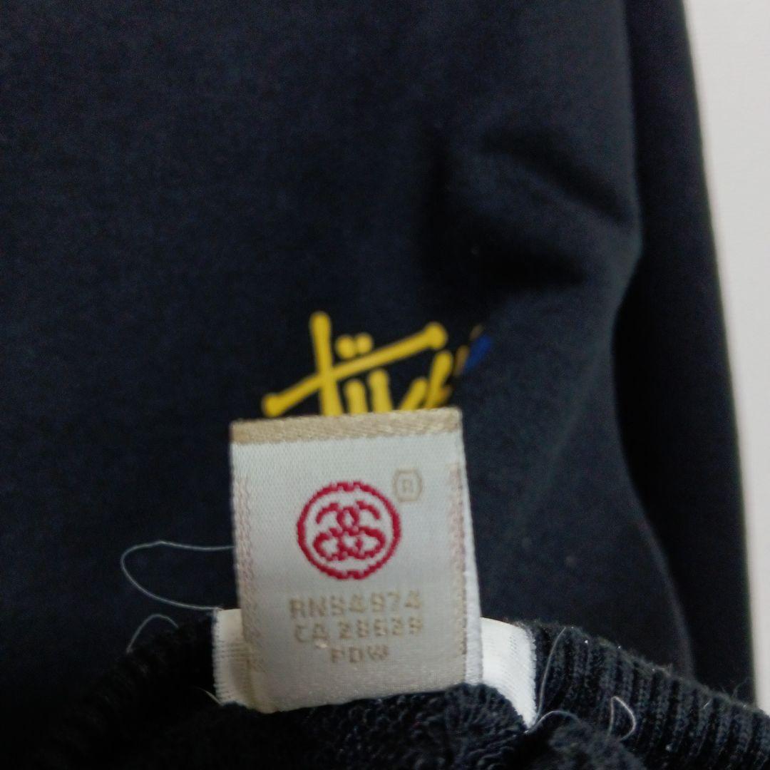 STUSSY ステューシー パーカー ショーンフォント デカロゴ M 23AW STUSSY ステューシー パーカー S コットン100% 刺繍ロゴ