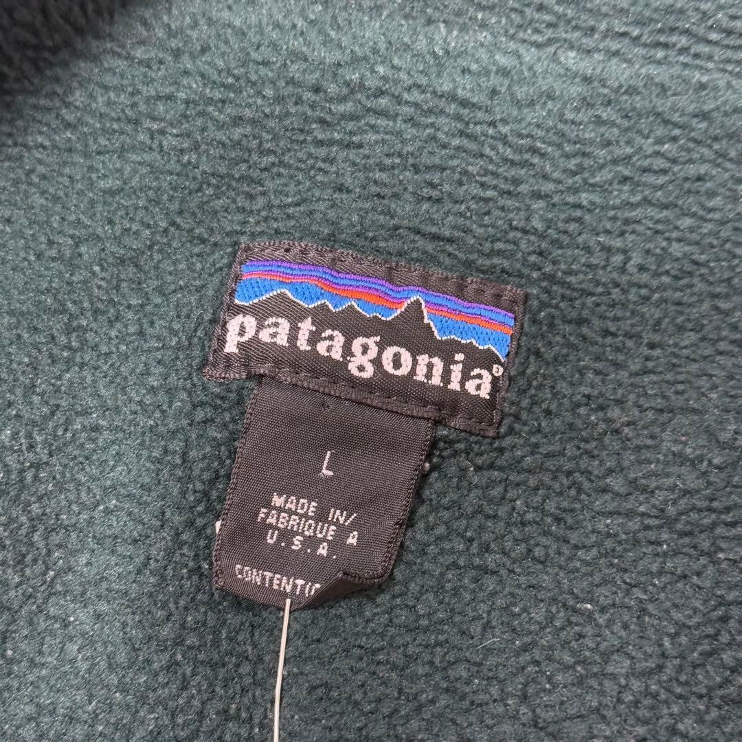 古着 90s パタゴニア シェルドシンチラ ナイロン ジャケット グレー 灰色L patagonia WWW_SHINETEETH_COM
