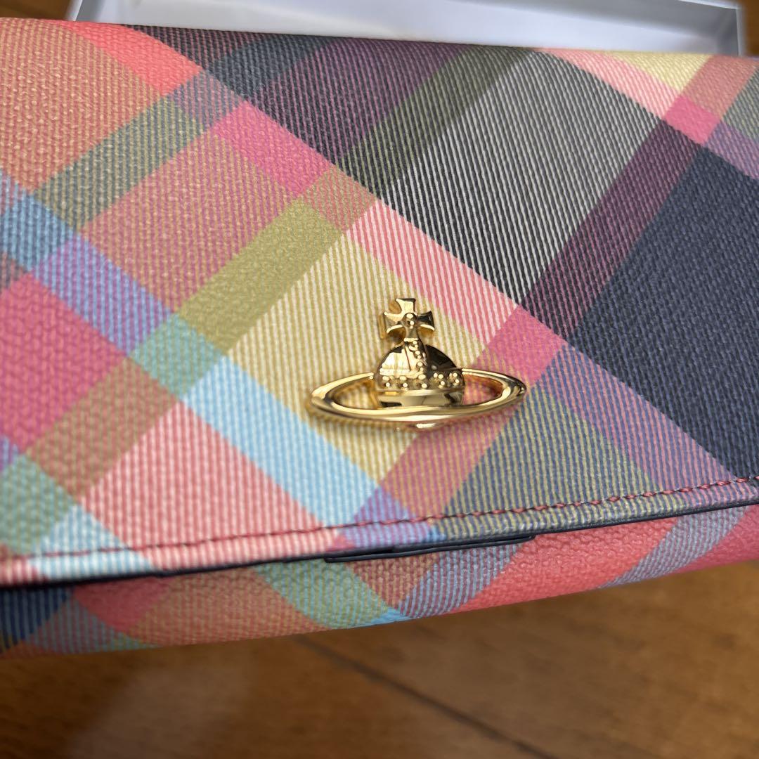 vivienne westwood マルチカラー 長財布