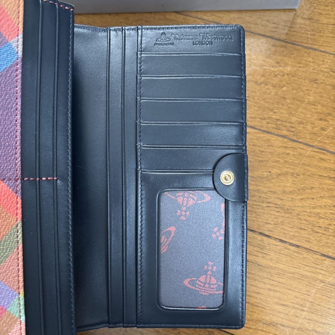 vivienne westwood マルチカラー 長財布