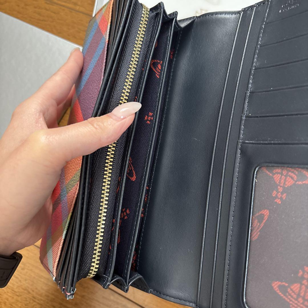 vivienne westwood マルチカラー 長財布