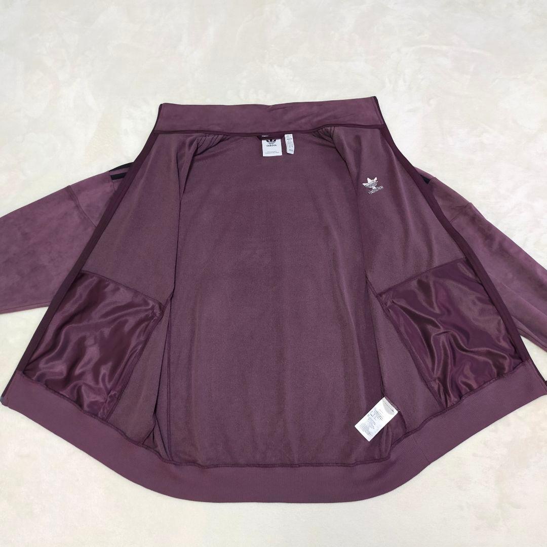美品 adidas ベロア 2XL トラックジャケット ジャージ 美品 adidas ベロア 2XL トラックジャケット ジャージ