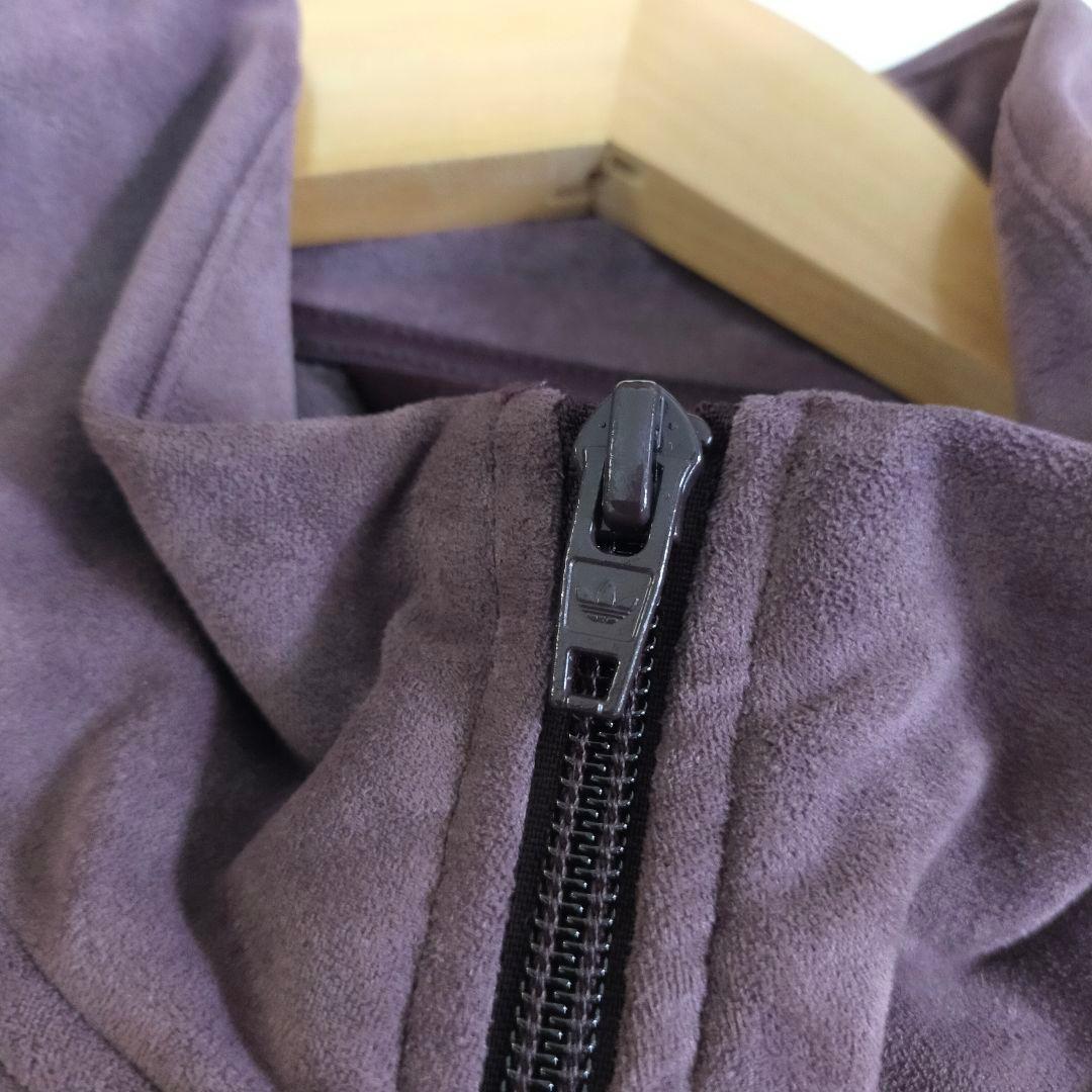 美品 adidas ベロア 2XL トラックジャケット ジャージ 美品 adidas ベロア 2XL トラックジャケット ジャージ