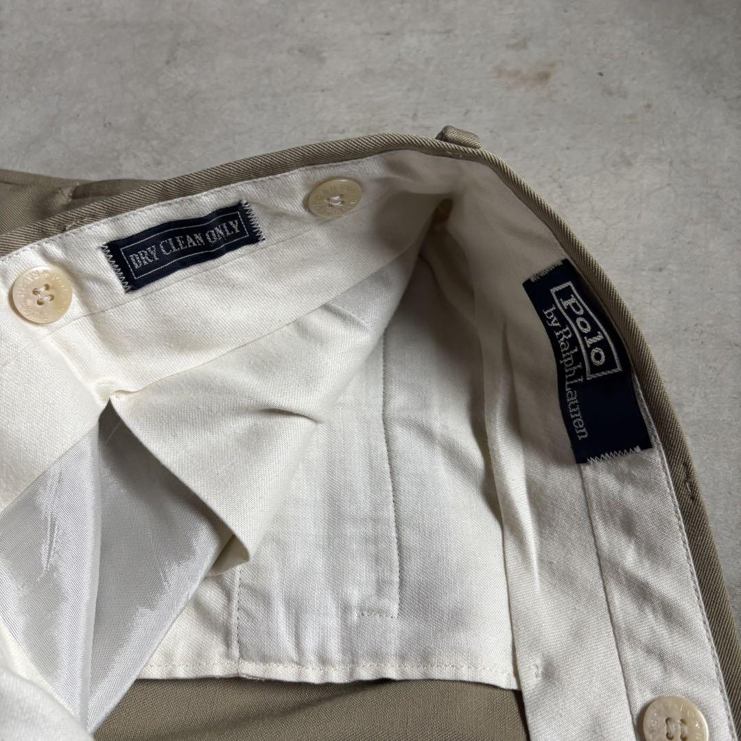 Polo by Ralph Lauren ウールギャバジンスラックス