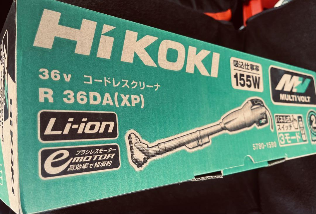 未使用！ハイコーキ　コードレス掃除機　バッテリー付き