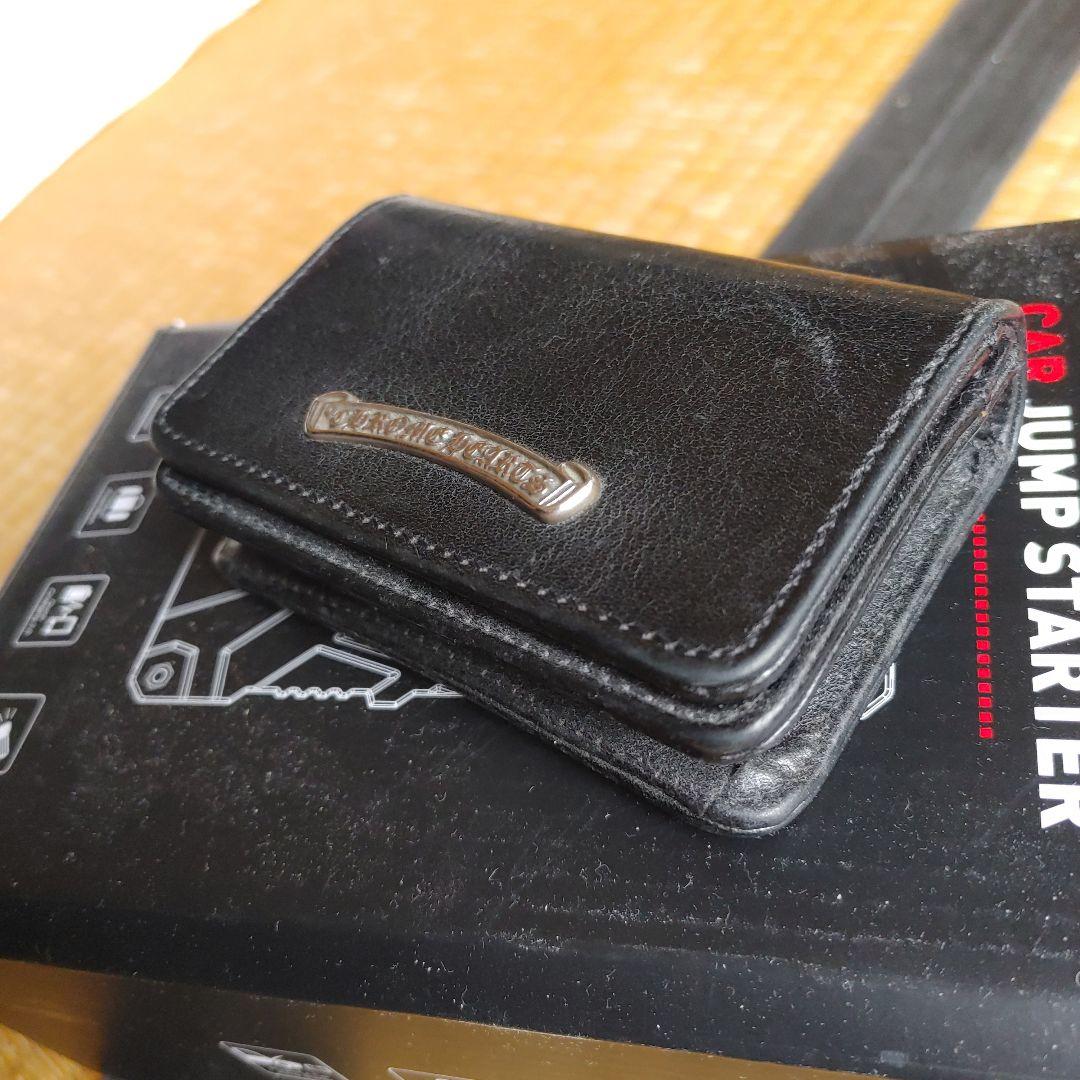 CHROME HEARTS レザーカードケース3ポケット