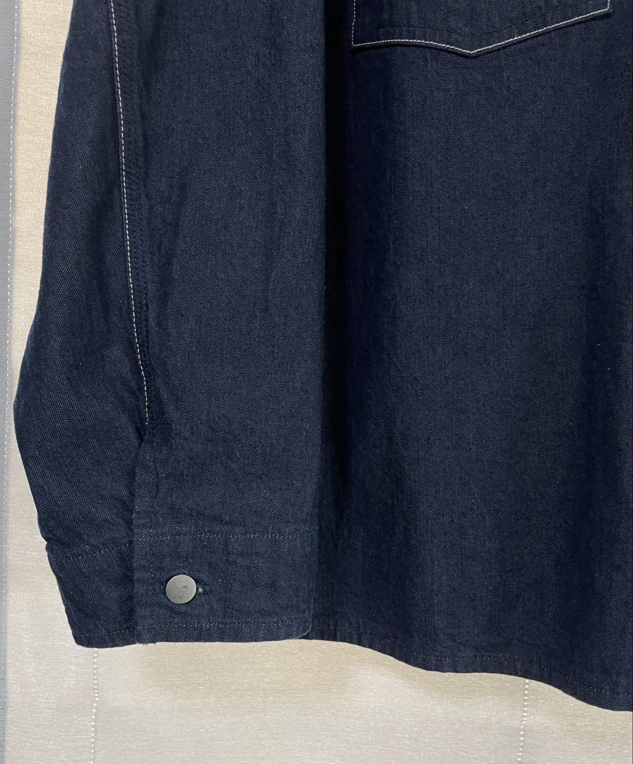 【新品】AURALEE HARD TWIST LIGHT DENIM SHIRT