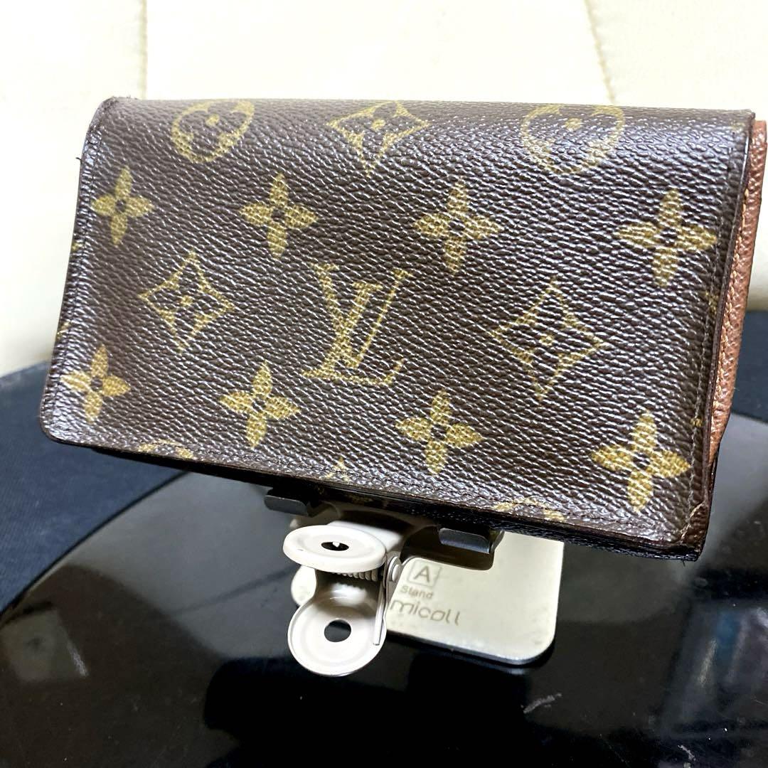 ④☆良品☆ モノグラム♪Ｌ字型ファスナー財布