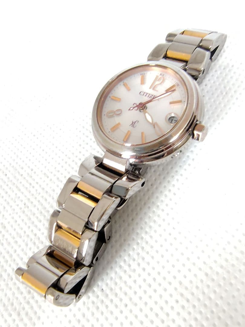 【電波ソーラー、美品】シチズン　クロスシー　H018-T014925