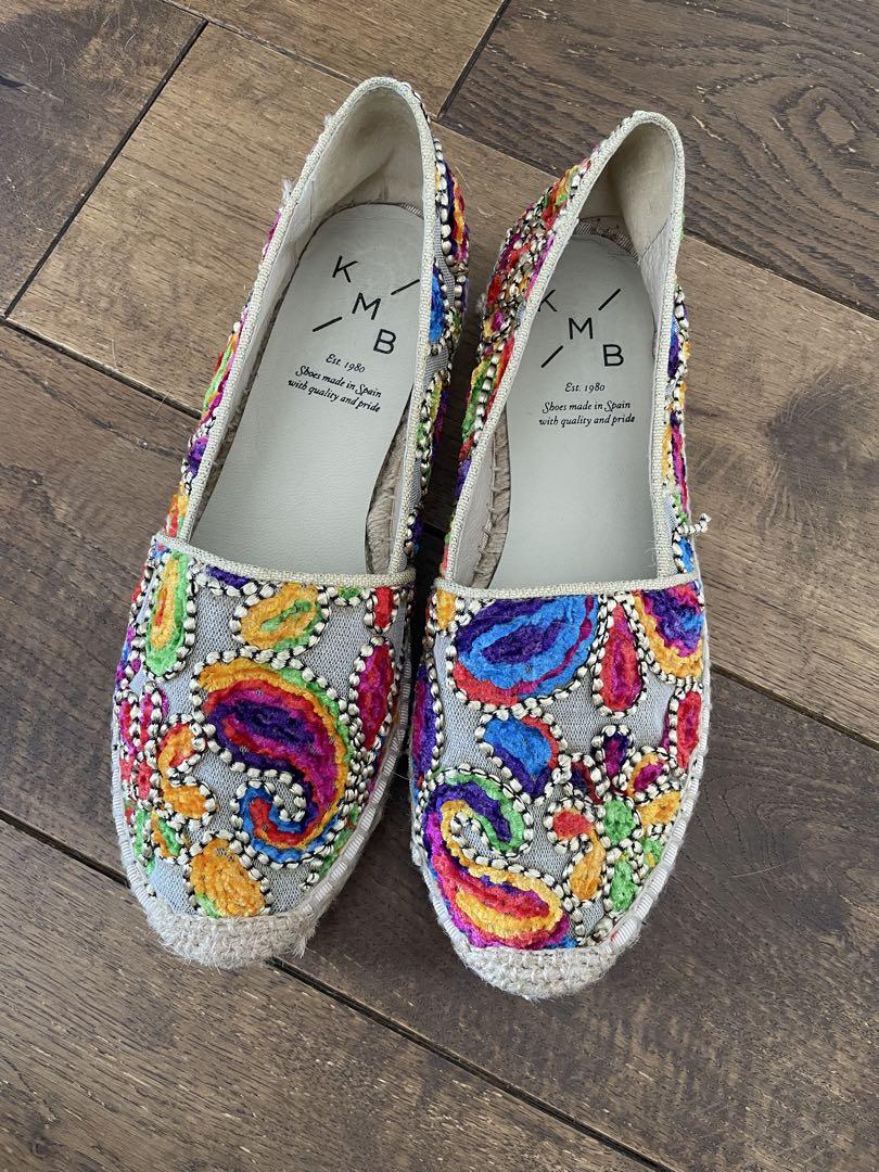 K M B / 刺繍シューズ