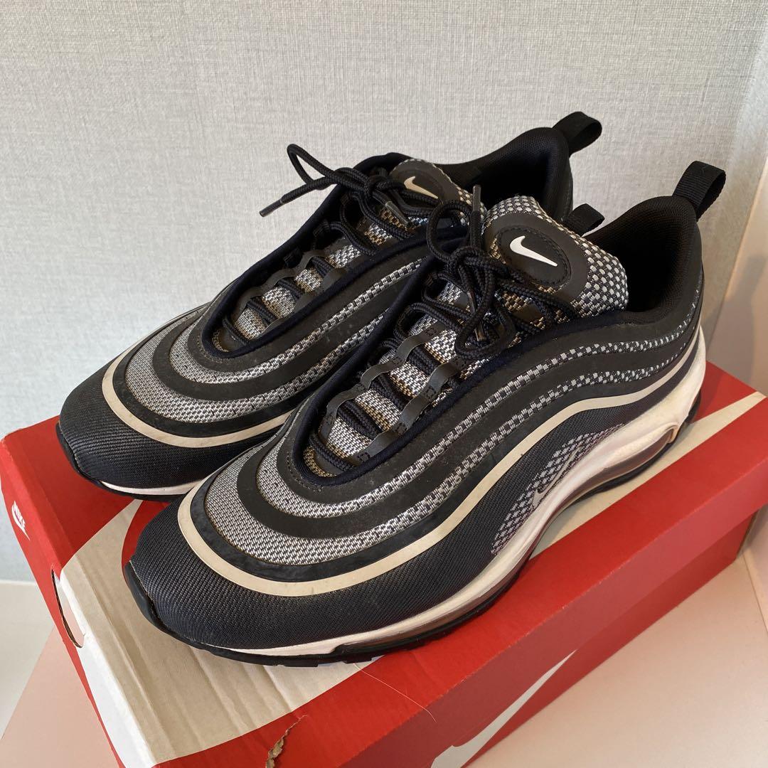 NIKE AIRMAX97 ブラック　27.5㎝　タグ付き NIKE - NIKE エアマックス97 フューチュラ ブラック 新品未使用
