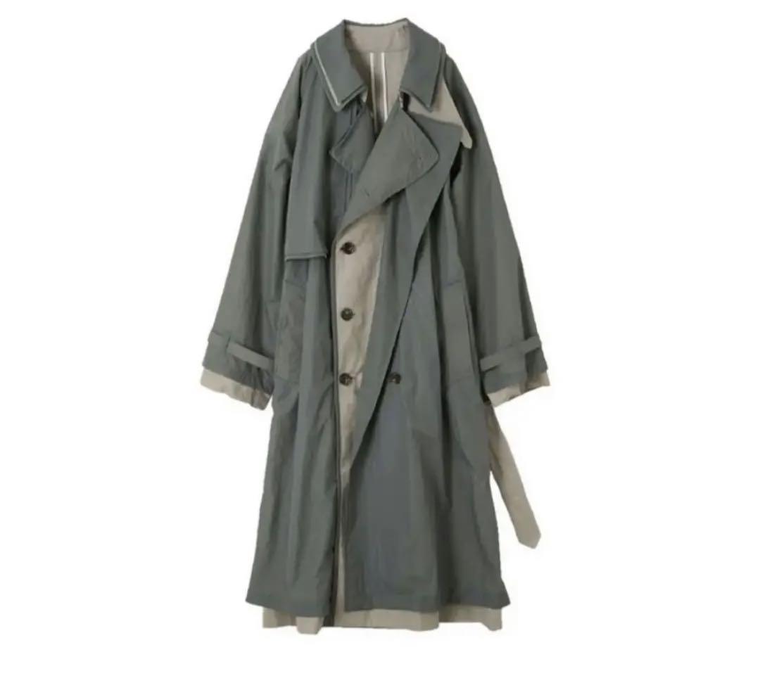 YOKE】NYLON COVERED TRENCH COAT size 2