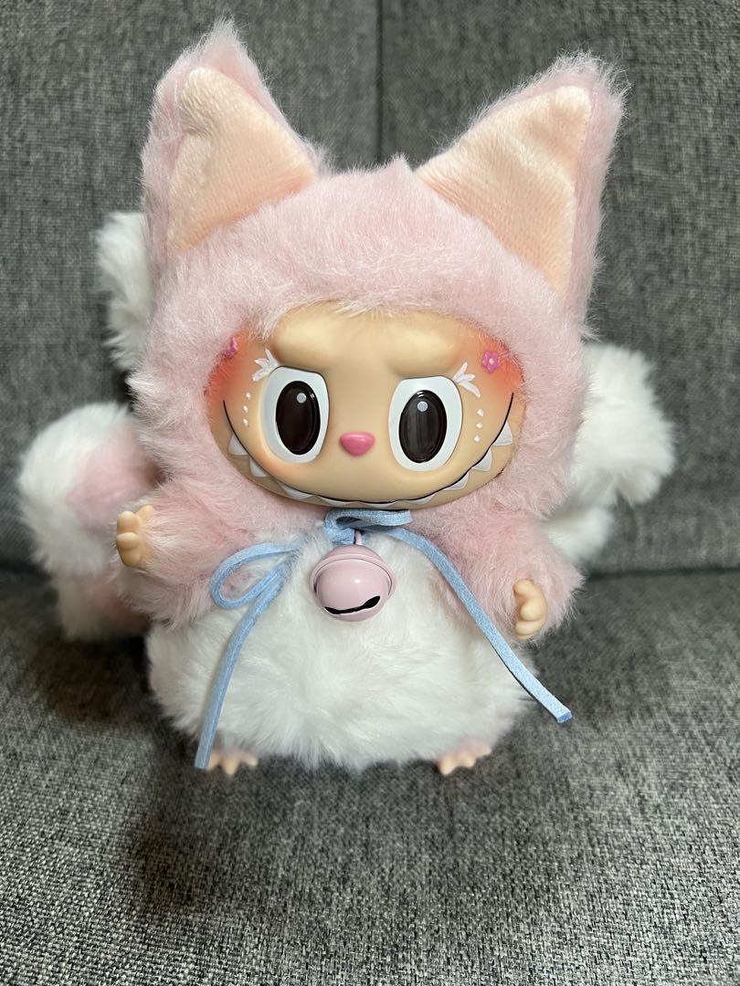 【海外限定】ZIMOMO LABUBU ぬいぐるみピンクリボン 海外限定】ZIMOMO LABUBU ぬいぐるみピンクリボンff - メルカリ