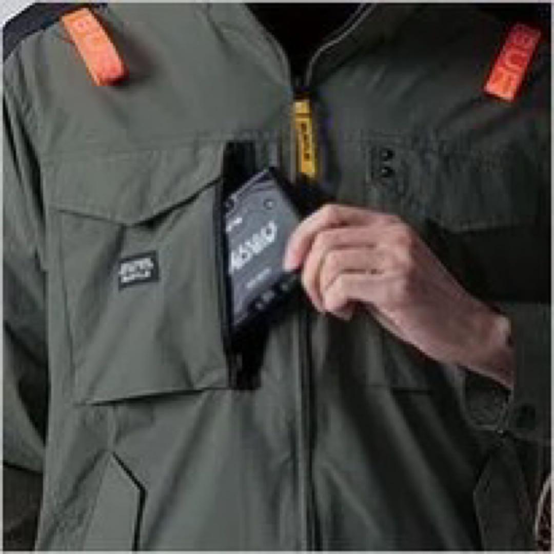 バートル　AC1156空調服タクティカル半袖　2025年 ミルスグリーン　XXL