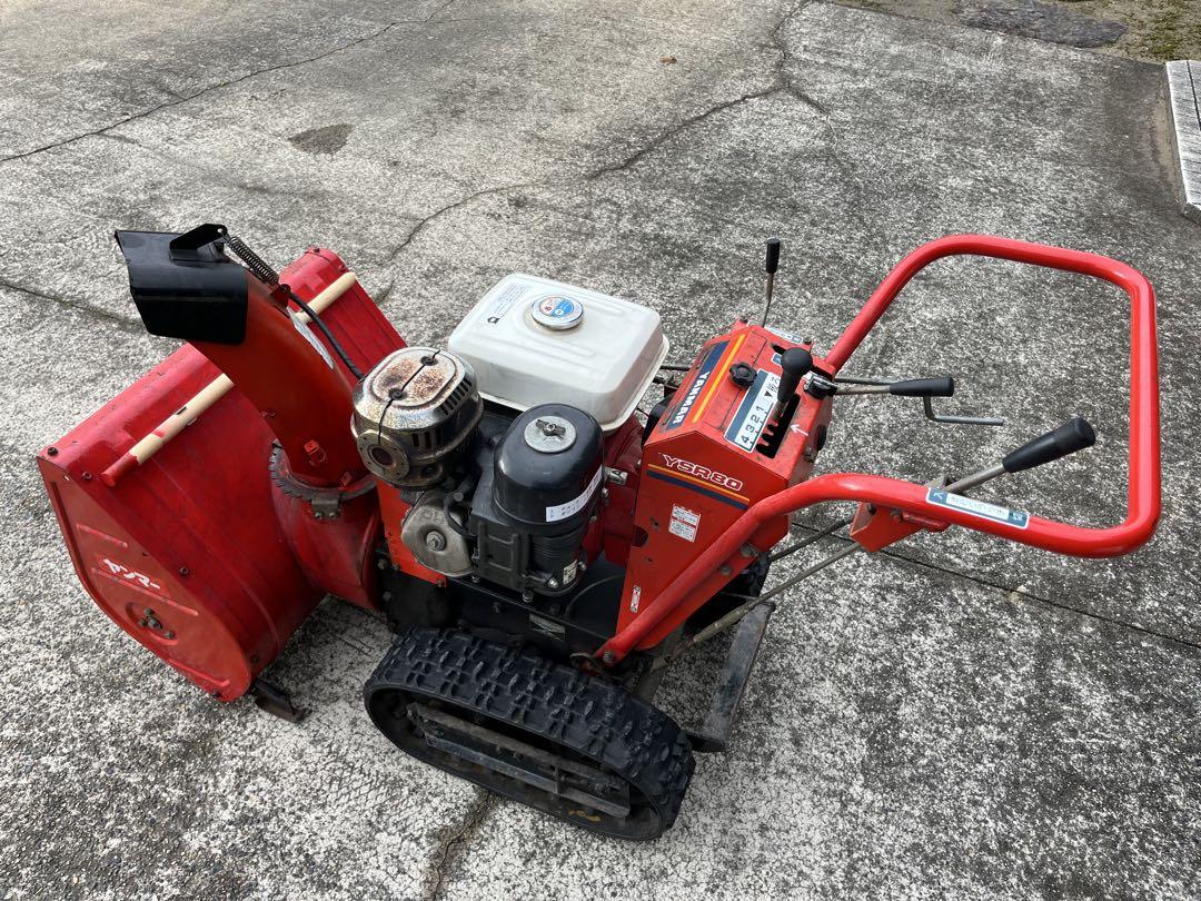 ヤンマー除雪機 YSR80 ホンダのエンジンに載せ替え