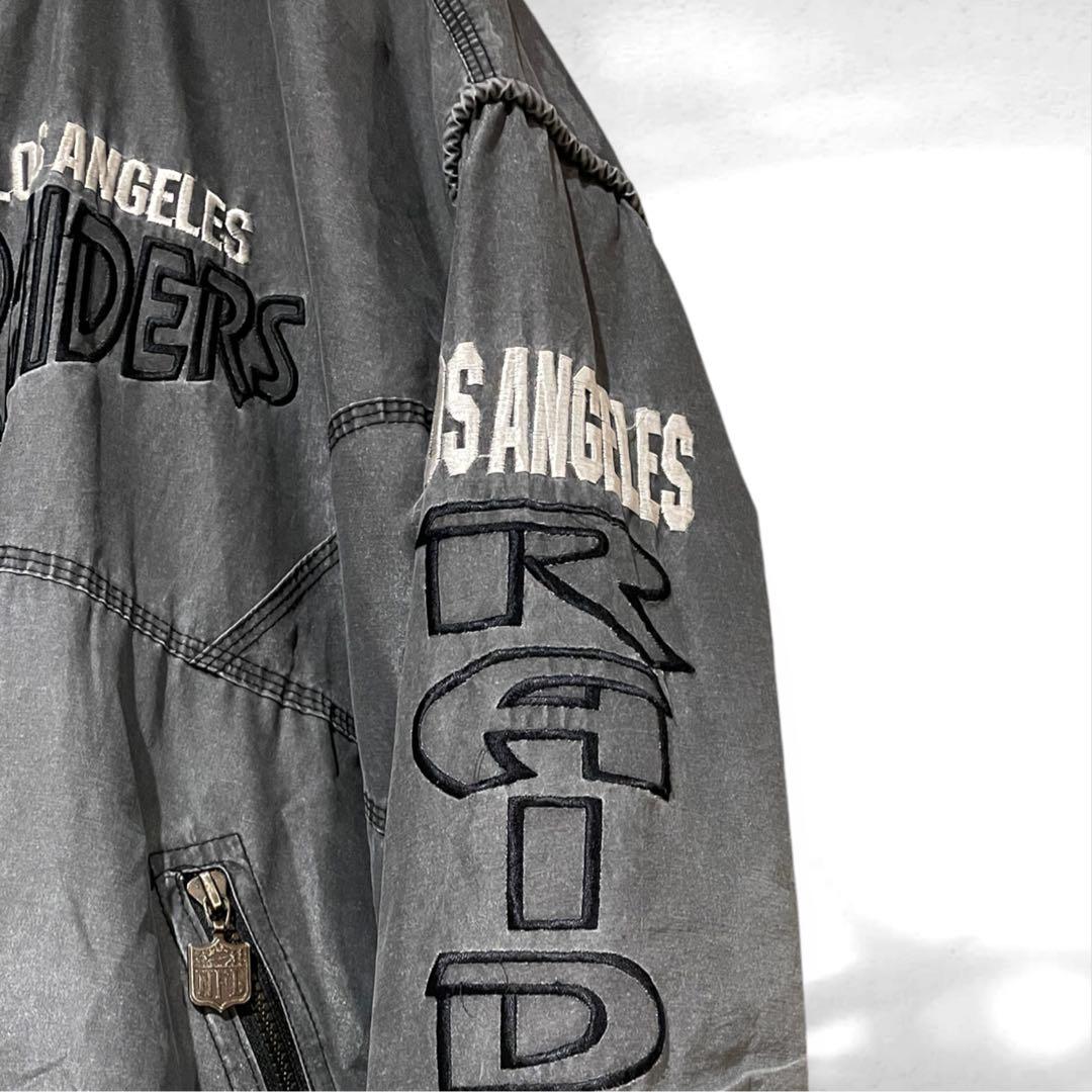 80's RAIDERS レイダーズ スタジャンCAMPRI y2k TECH