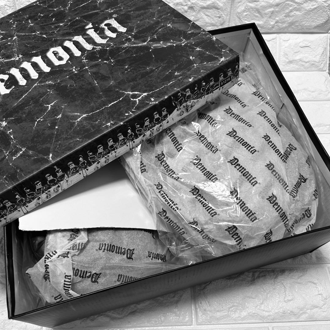 新品⭐️ Demonia デモニア 厚底スニーカー ブーツ 黒 28cm M10
