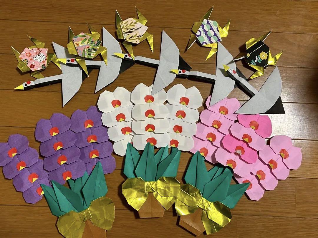 折り紙　節分メダル Origami☆How to make Otafuku and Setsubun decorations