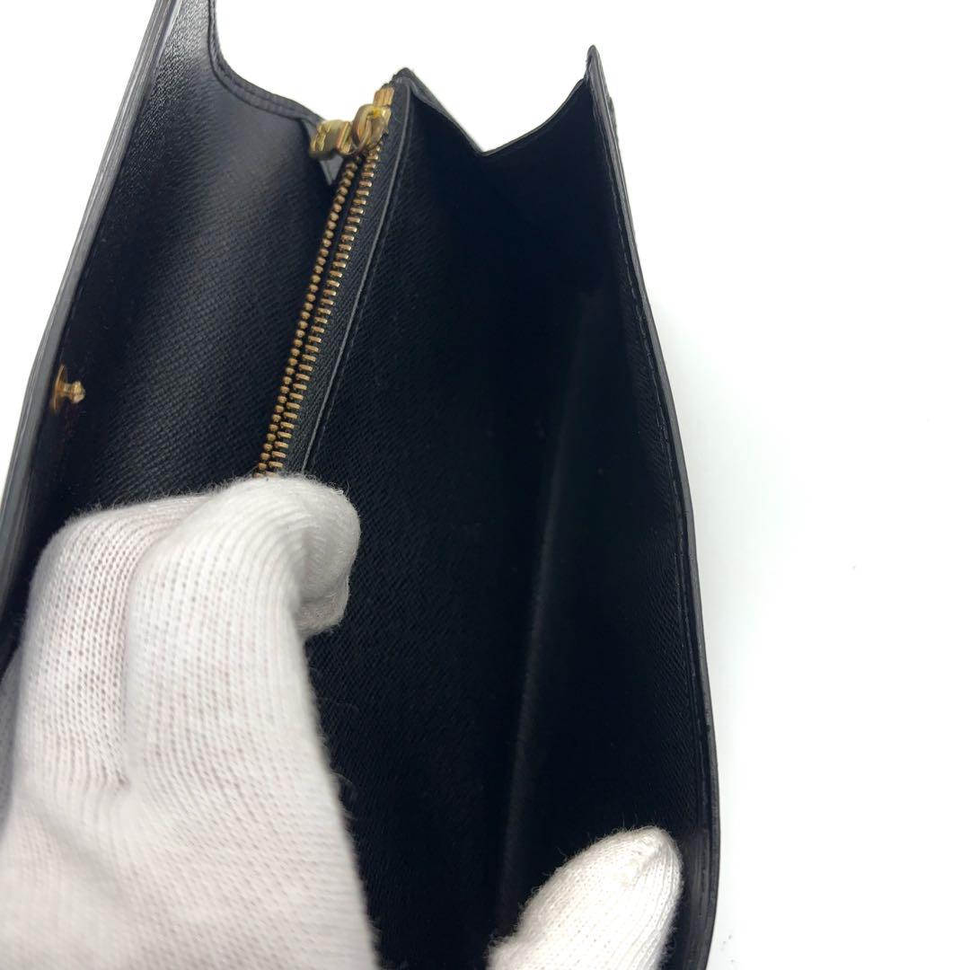 美品】ルイヴィトン☆ エピ ポシェット ポルトモネクレディ 長