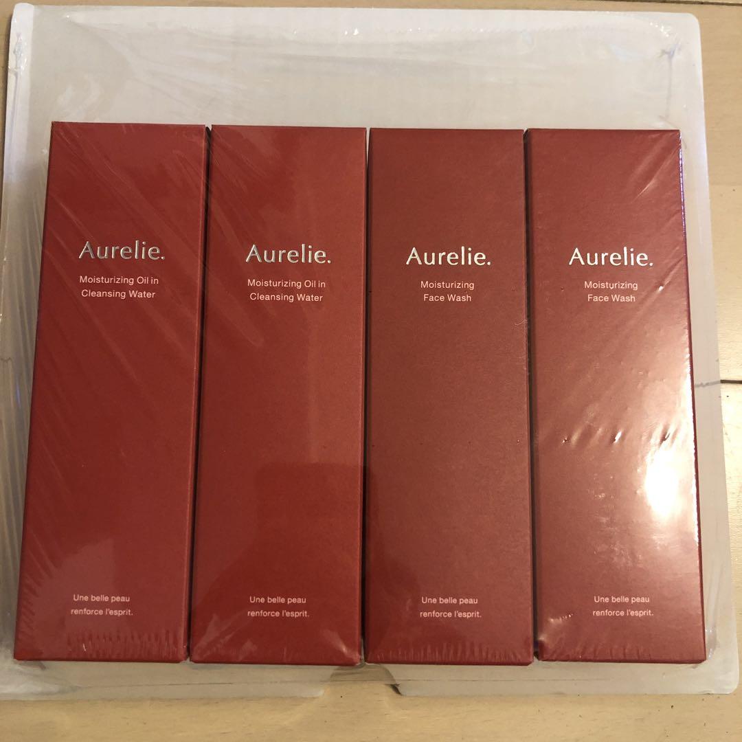 Aurelie オレリー クレンジング&洗顔2本ずつセット