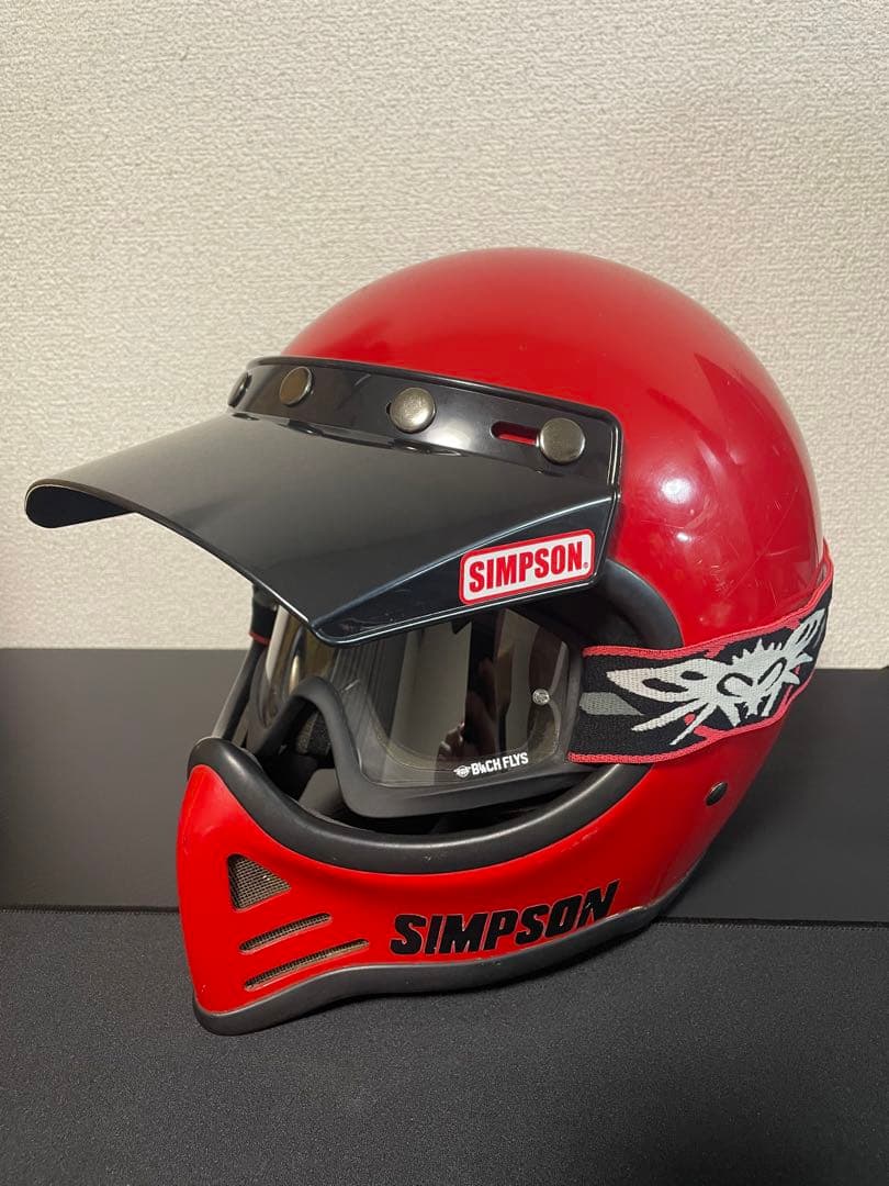 SIMPSON M52 7 1/2 60cm前後　M L BLACKFLYS