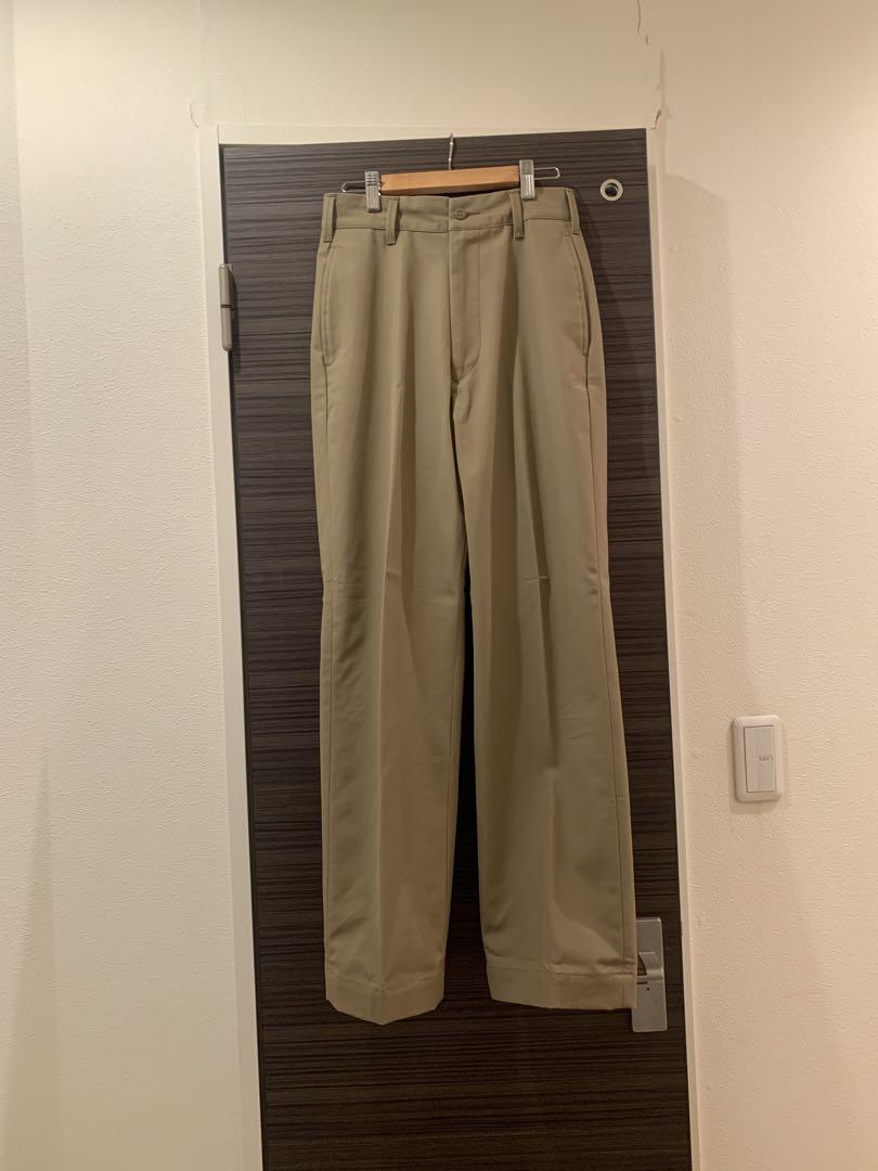【美品】THE SHINZONE センタープレス ハイウエストチノパンツ