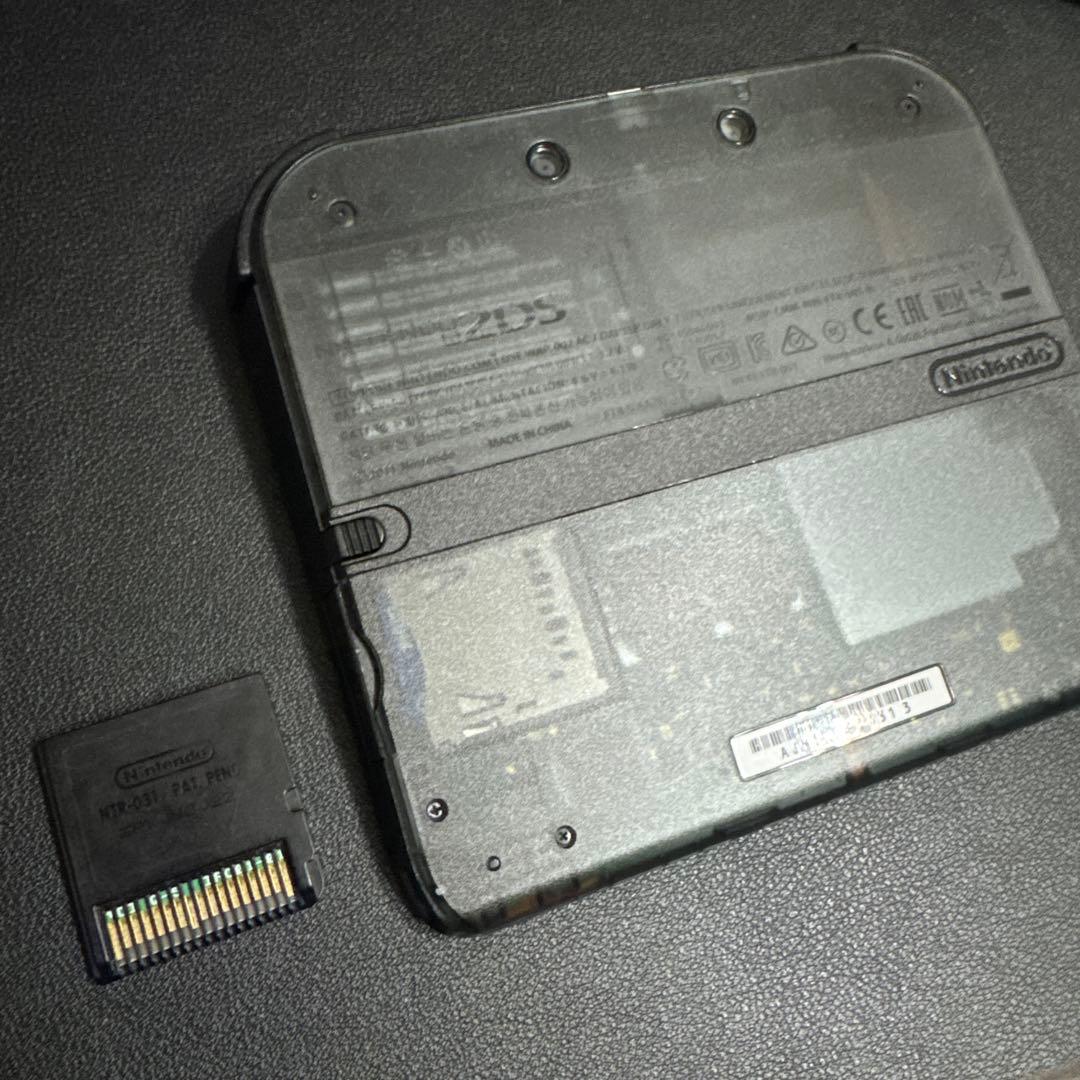 ニンテンドー2DS 本体 ポケットモンスターハートゴールド セットやや傷や汚れあり UP786_INFO