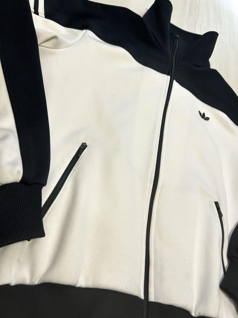 【予約販売品】 デサント製adidas80s西ドイツビンテージトレフォイルジャケット トップス