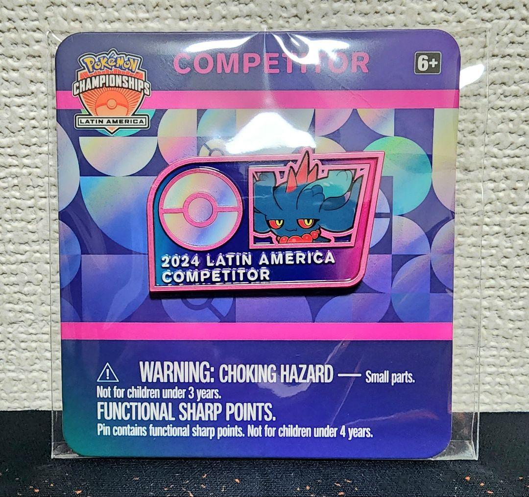 【選手限定】新品 海外大会 LAIC 2024 ハバタクカミ ピンバッジ