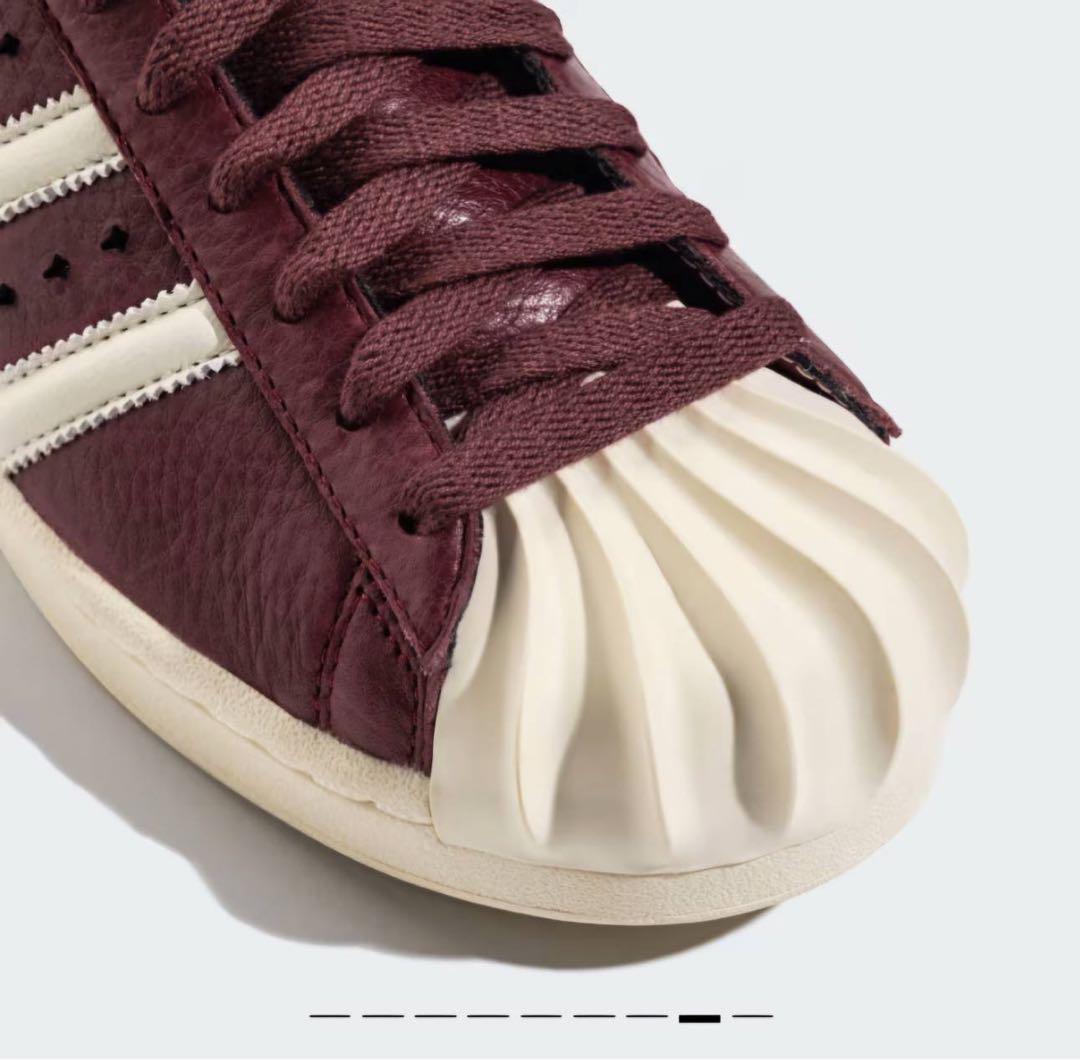 adidas × Thug Club スーパースター　バーガンディ　28㎝