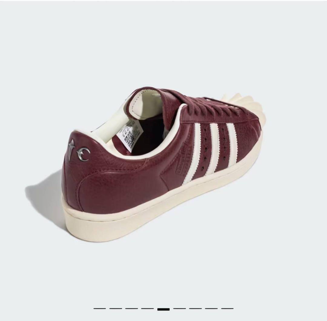 adidas × Thug Club スーパースター　バーガンディ　28㎝