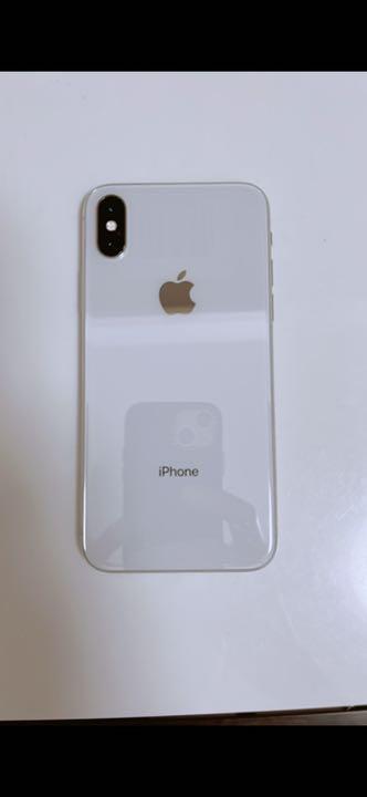 カメラ iPhone 64 GB SIMフリー 送料無料 Lbosm-m20049538147 X Silverシルバー Ⓜアクセスあ
