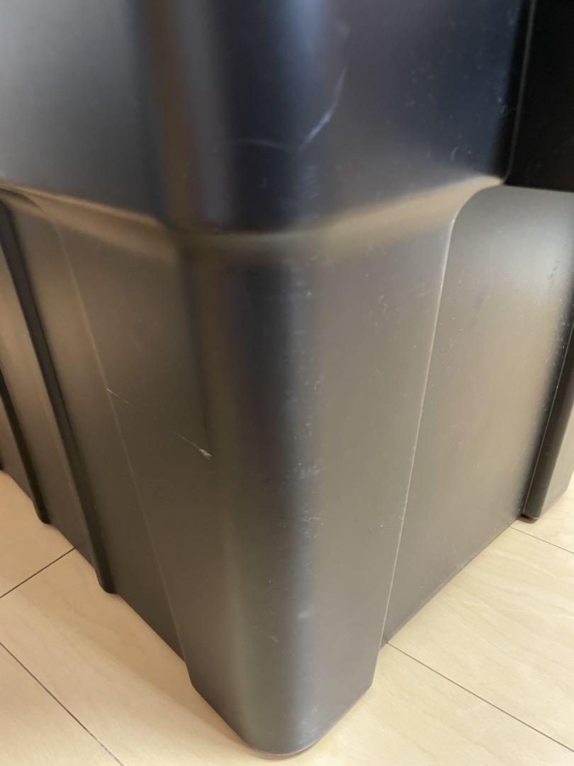 THOR コンテナボックス 75L 旧ロゴ　ブラック