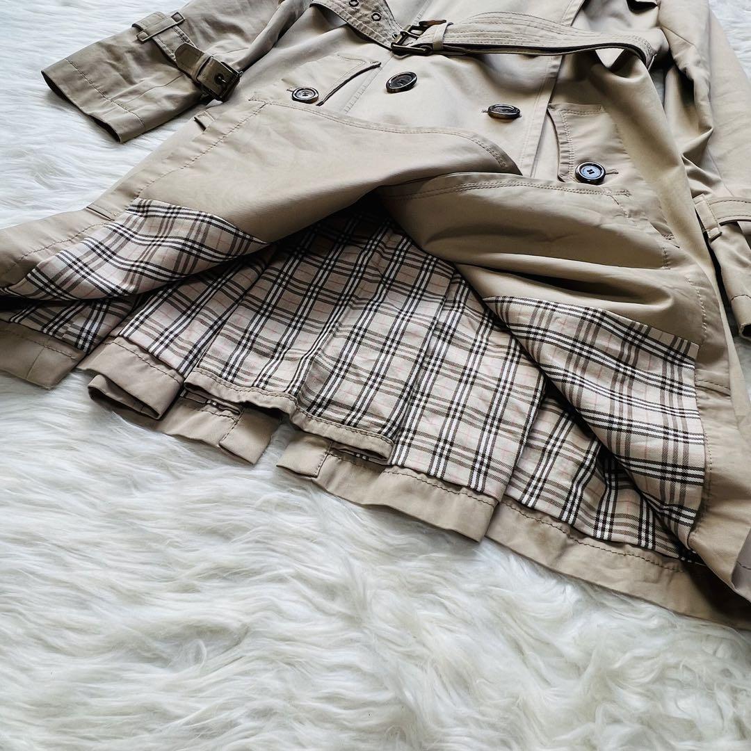 ✨️ド定番✨️BURBERRY BLUE LABEL トレンチコート ロング M