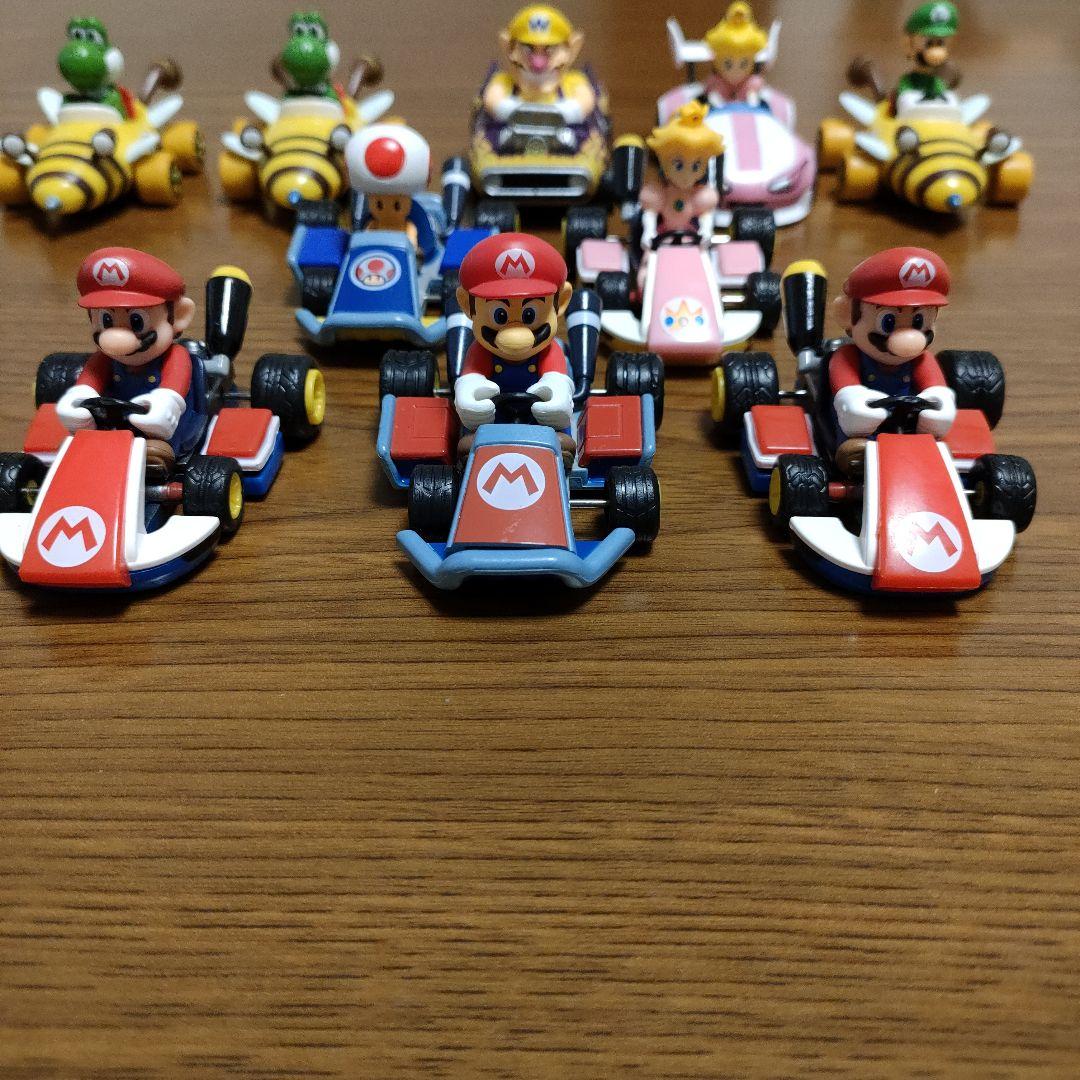 25個フルセット☆マリオカート プルバックカー フィギア まとめ