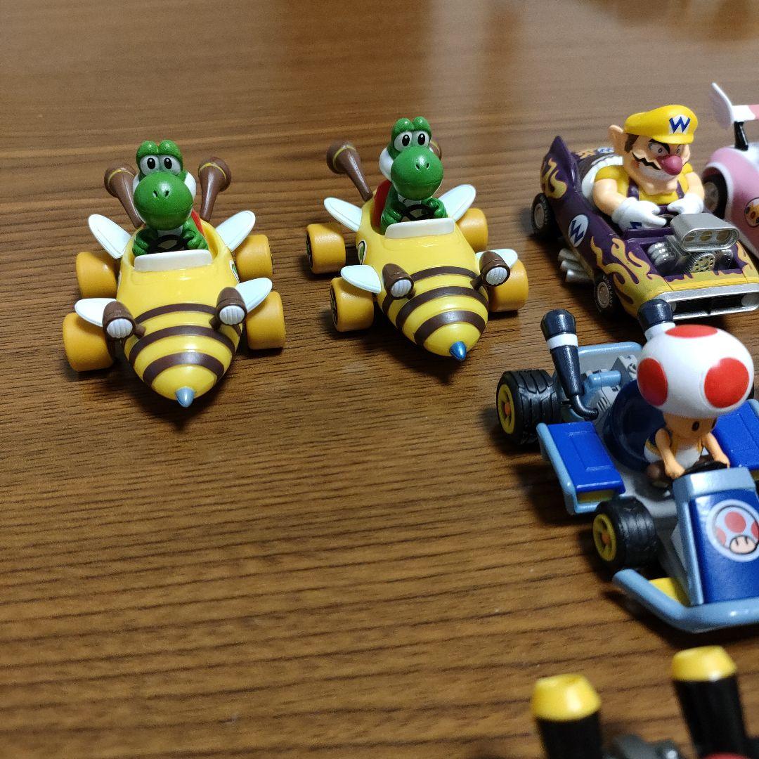 25個フルセット☆マリオカート プルバックカー フィギア まとめ